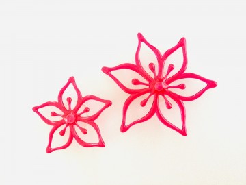 Koziol deco bloem roze