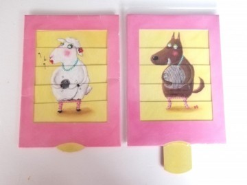 Levende kaart lammetje