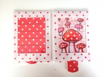 Levende kaart paddestoelen