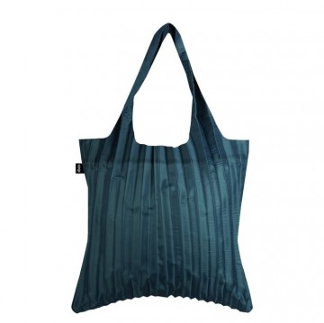 Loqi tas pleated charcoal