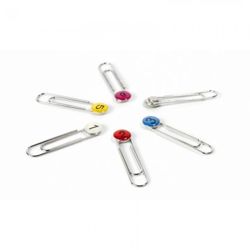 Magneten number clips 6 stuks