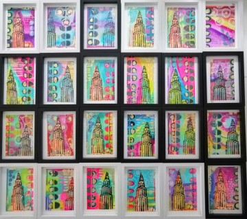 Martinitoren in lijst