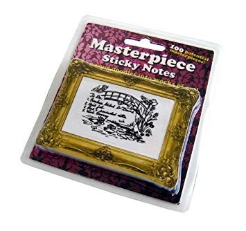 Masterpiece sticky notes