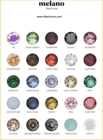 Melano kleuren twisted