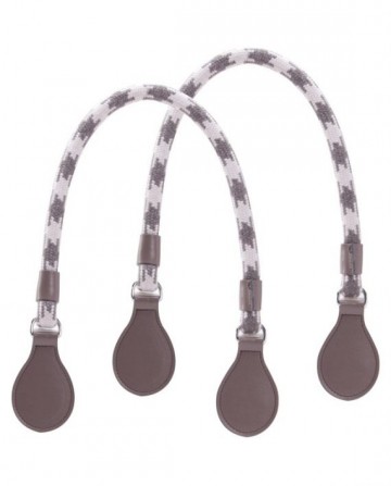 O'bag gedraaid koord hengsel in dove, 2 lengtes