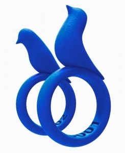 One in a million bird ring: lavendelblauw