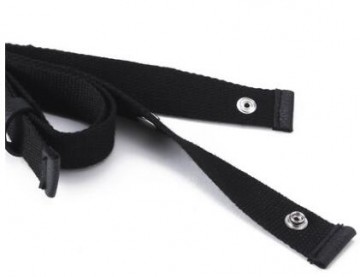 o pocket hengsel zwart canvas