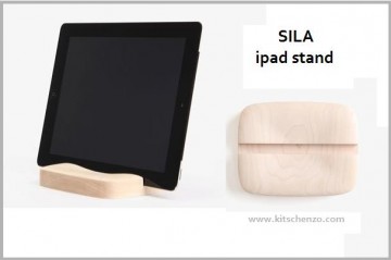 Mooie esdoornhouten standaard voor je IPAD