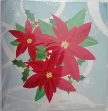 Pop up kaart kerstster