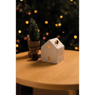 Rader lichthuis gouden schoorsteen sfeer