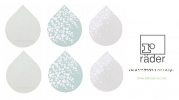 Rader onderzetters foliage bij kitschenzo