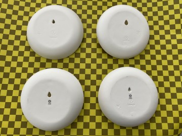 Rader wandbord achterzijde