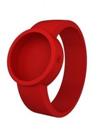 Bandje O'clock rood M