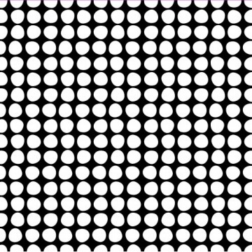 Servetten zwart wit stp