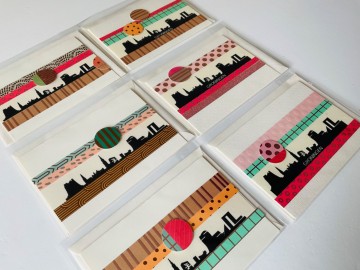 Set 6 wenskaarten groningen