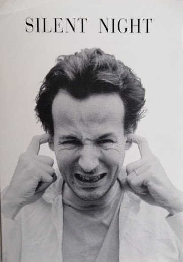 Silent night kerstkaart