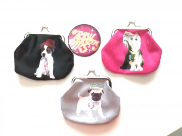 Silly portemoneetje hond