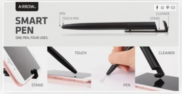 Smart pen arrow