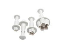 set/4 uitsteekvormen bloemetjes