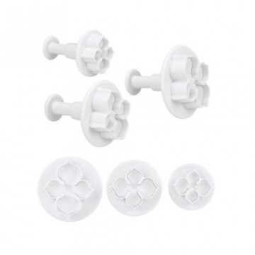 Set/3 plunger cutters Hortensia