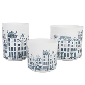 Waxinelichtje grachtenpand