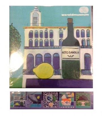 Mariska Meijers mapje met 10 kaarten met recepten ; wereldmuseum