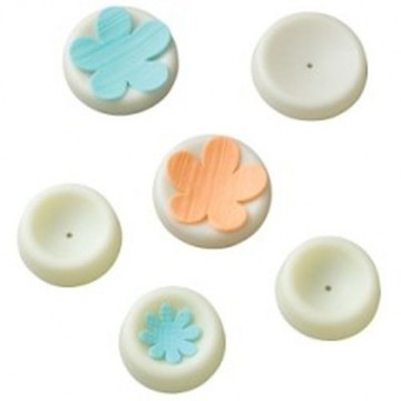 Wilton flower forming cups, set 6 stuks ( 2 maten)