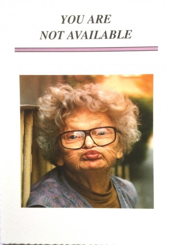 You are not available