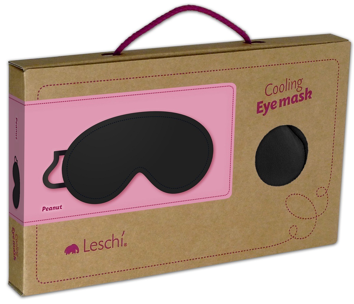 Oogmasker warm - koud - leshi Kitsch en Zo