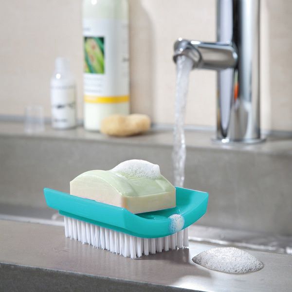 koziol nagelborstel zeepbakje daily soap