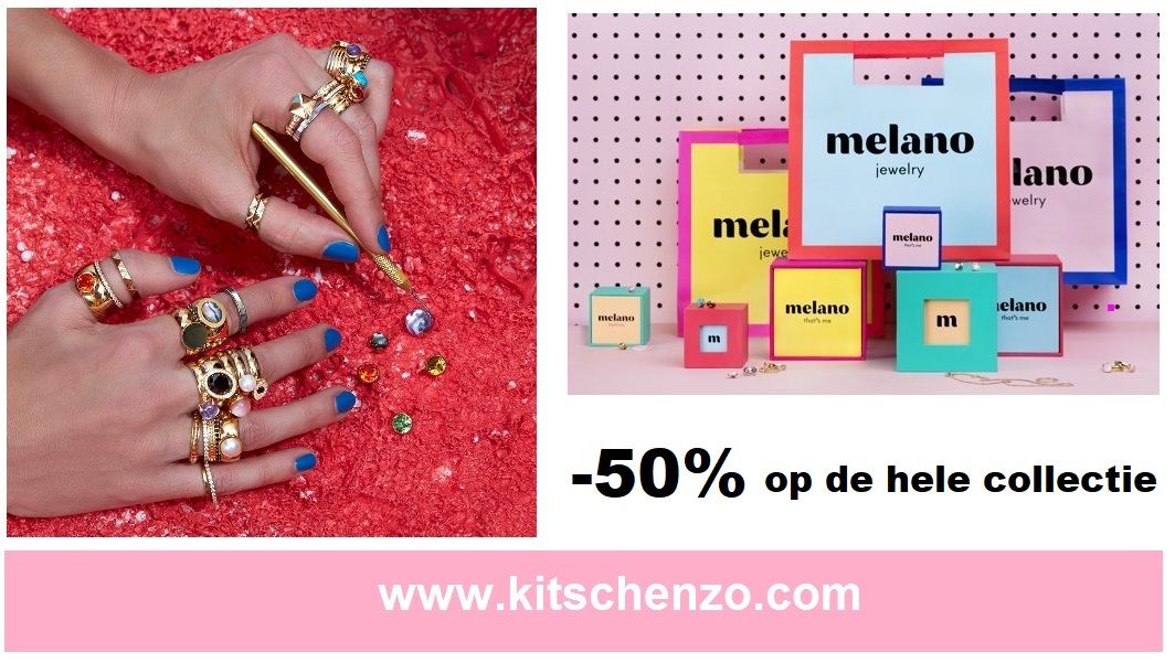 melano sieraden in de sale