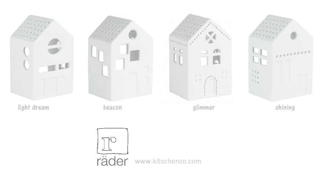 räder huisjes met open achterzijde