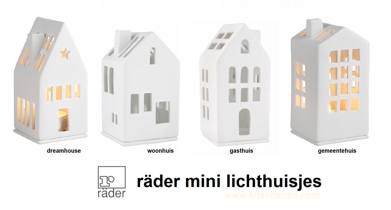 rader mini lichthuisjes bij kitschenzo