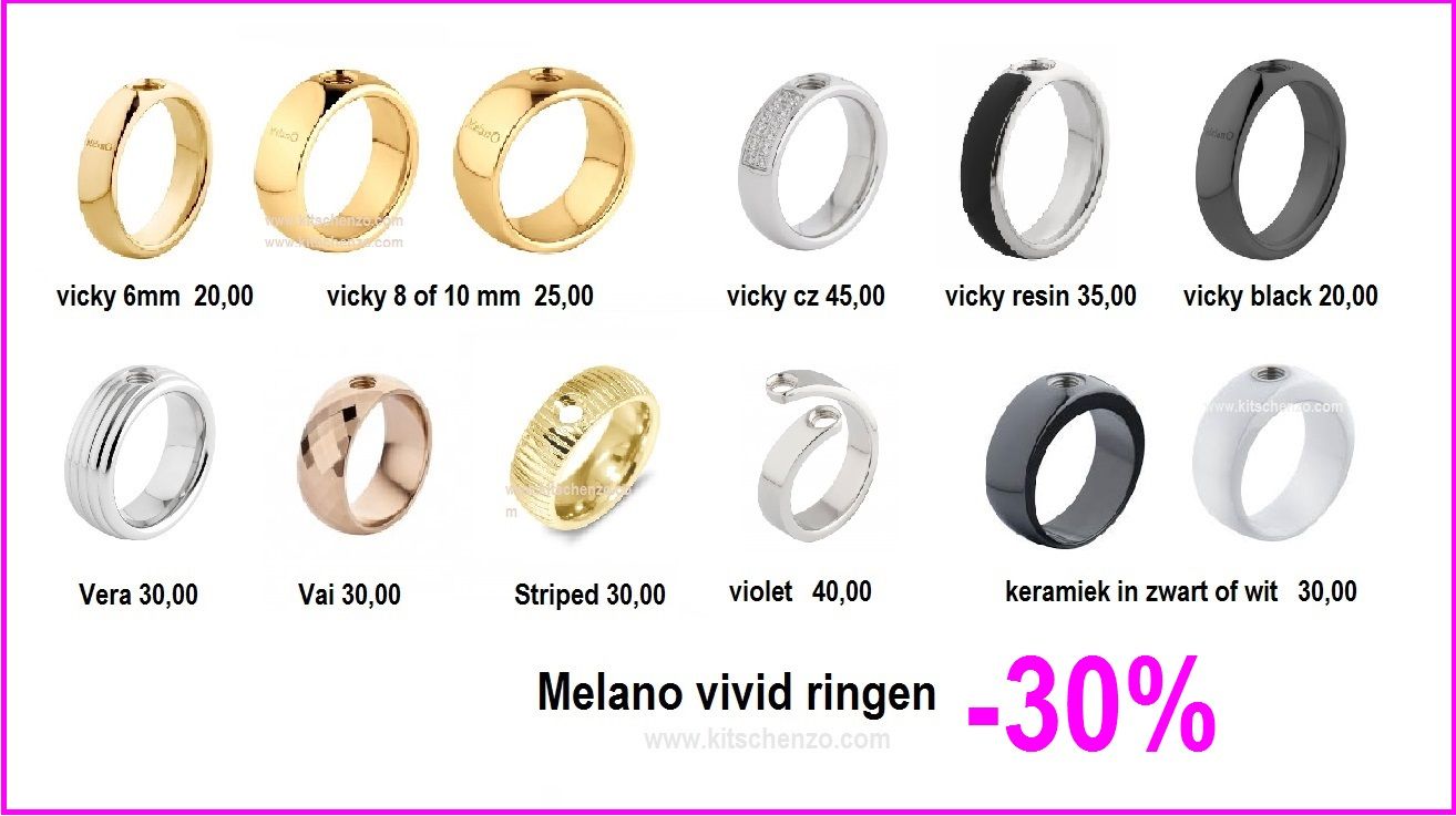 melano vivid ringen in de sale